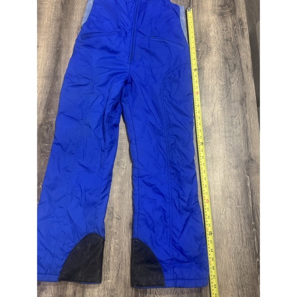 Vintage Miller Ski Bibs Overalls Snow Pants Snowboard Royal Blue Size S - Picture 6 of 11